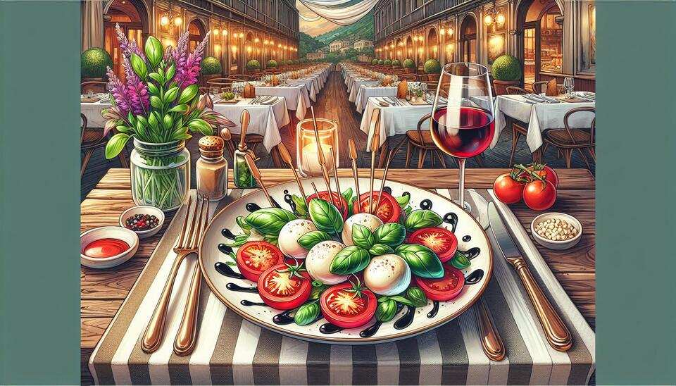 Исследуйте вегетарианскую кухню Минска с капрезе>