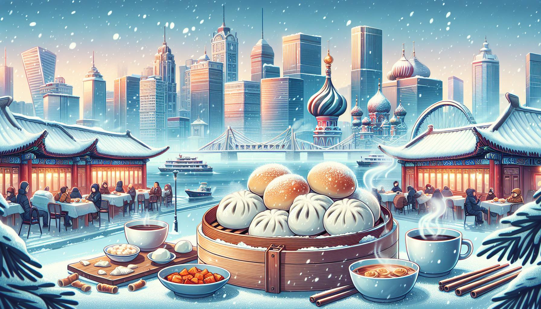 Откройте для себя буузы в ресторанах Красноярска