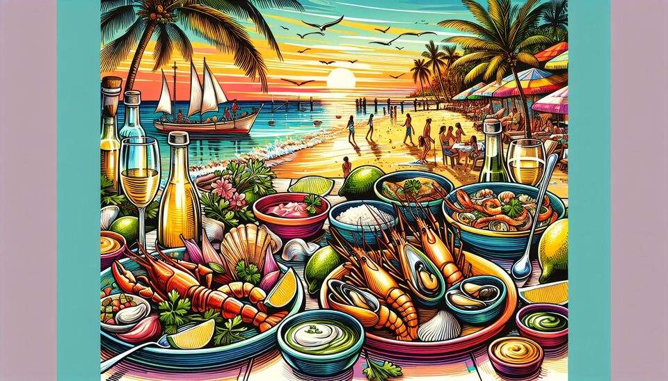 Deléitate con Mariscos Exquisitos en Santo Domingo>