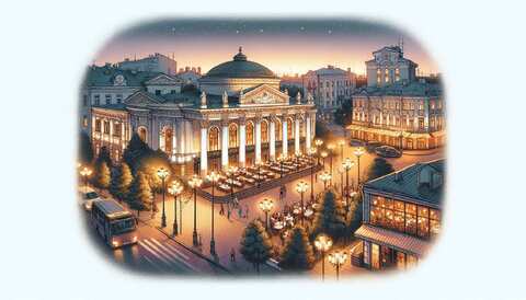 Рестораны у Академического театра