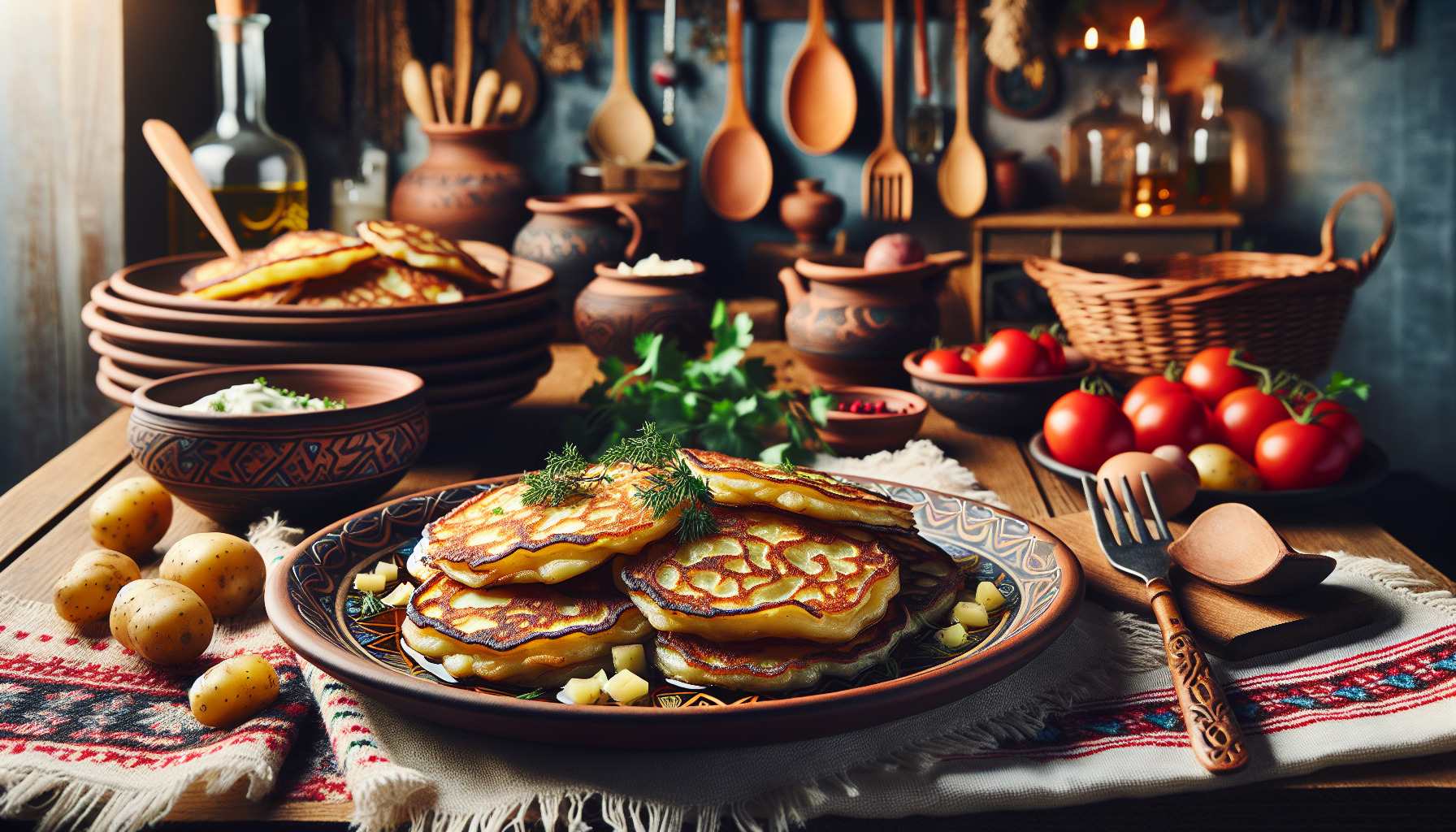 Восточноевропейская кухня и драники в Минске