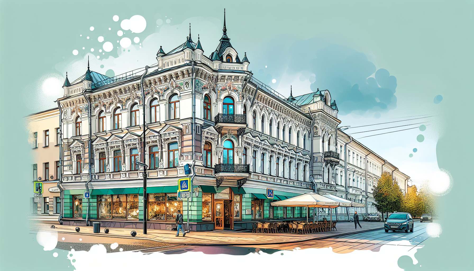 Лучшие кафе русской кухни в центре города