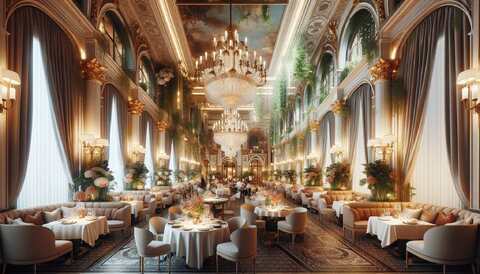 Изумительные рестораны с потрясающим интерьером