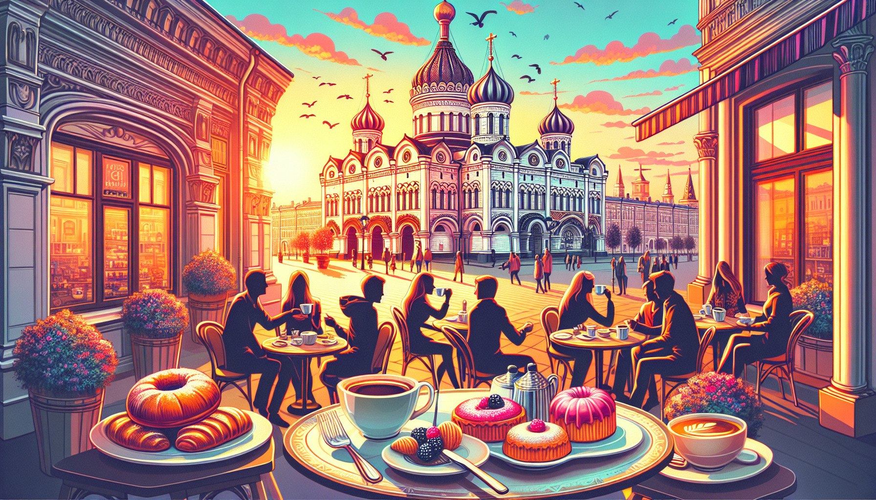 Вкусные кафе Москвы: откройте лучшие места!
