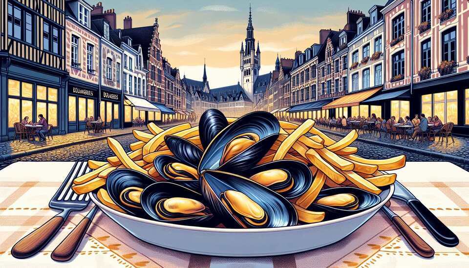 Découvrez les meilleures moules-frites à Lille>