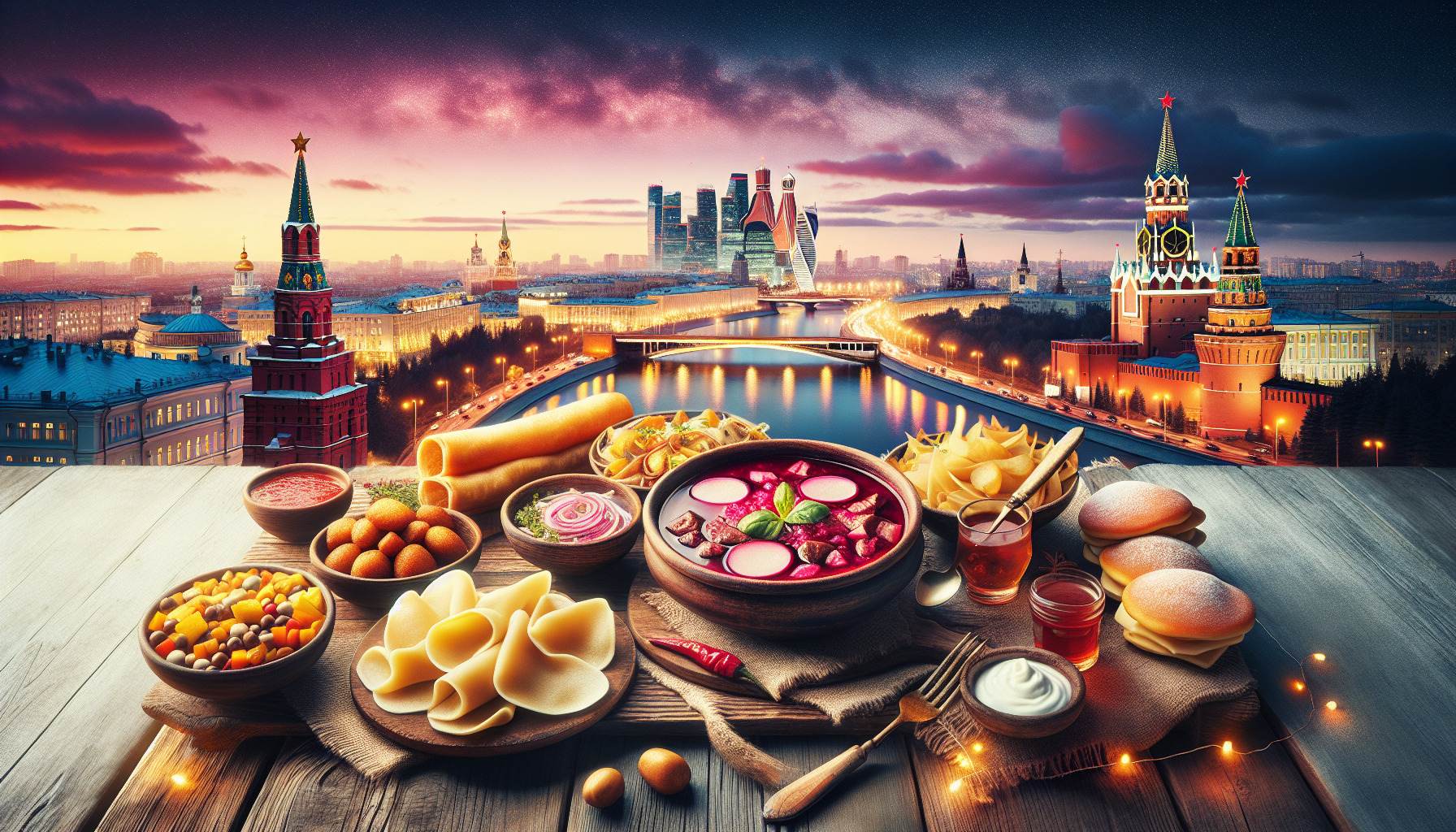 Лучшие рестораны русской кухни в Москве