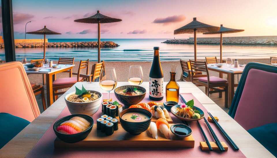 Deléitese con la mejor comida japonesa en Sitges>