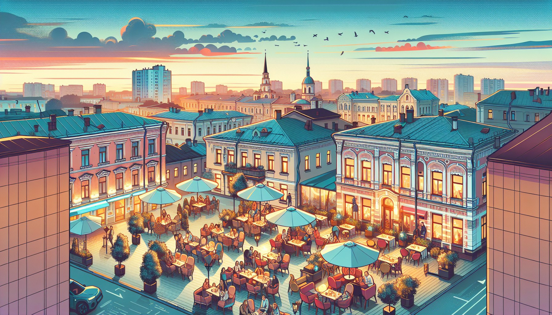 Лучшие кафе на улице Дзержинского
