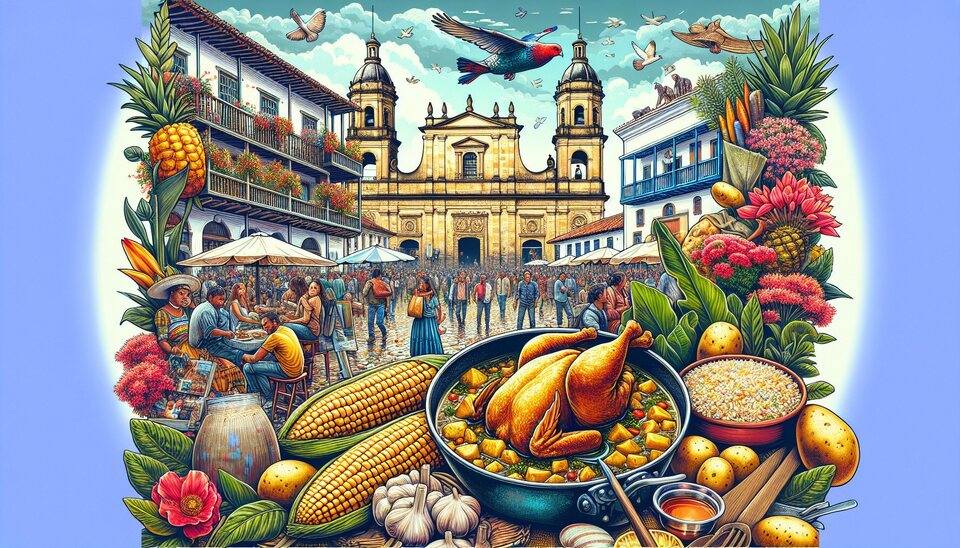 Deléitate en Bogotá: Auténtico Ajiaco para Ti>