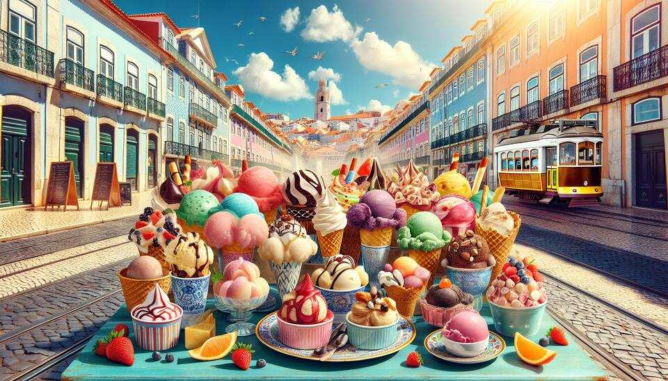Deliciosas Gelaterias de Sobremesas em Lisboa>
