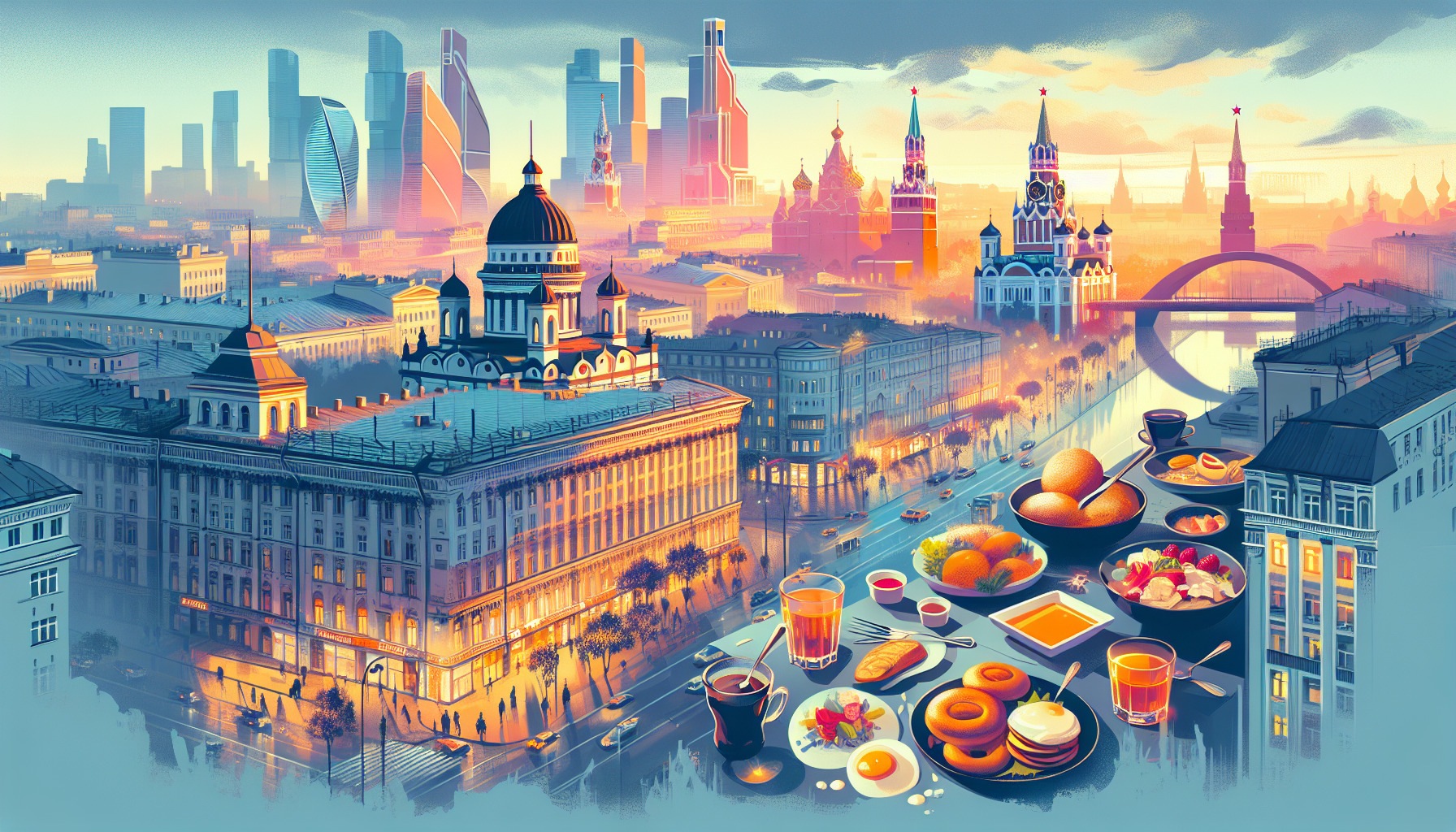 Лучшие места для завтрака в центре Москвы