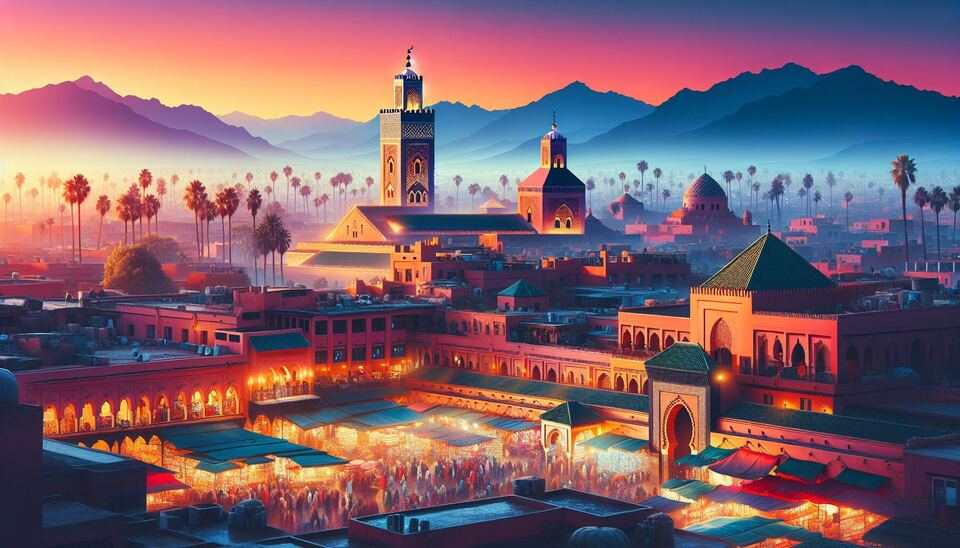 Delicias Marroquís: sitios populares en Marrakech>