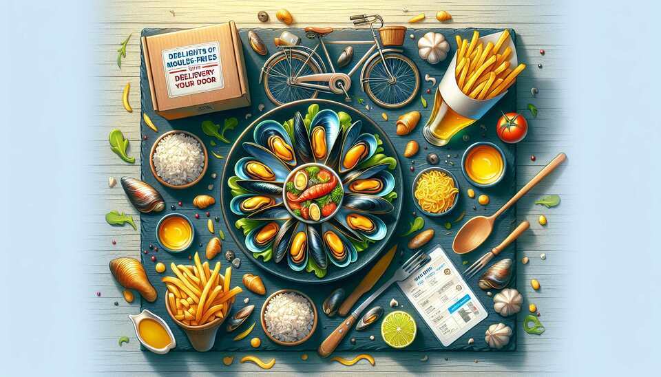 Délices de Moules-Frites avec Livraison À Votre Porte>