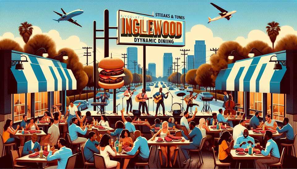 Savor Steaks & Tunes: Inglewood's Dynamic Dining>
