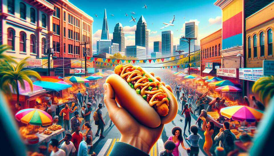 Discover San Jose's Street Food Gems: Trini Doubles>