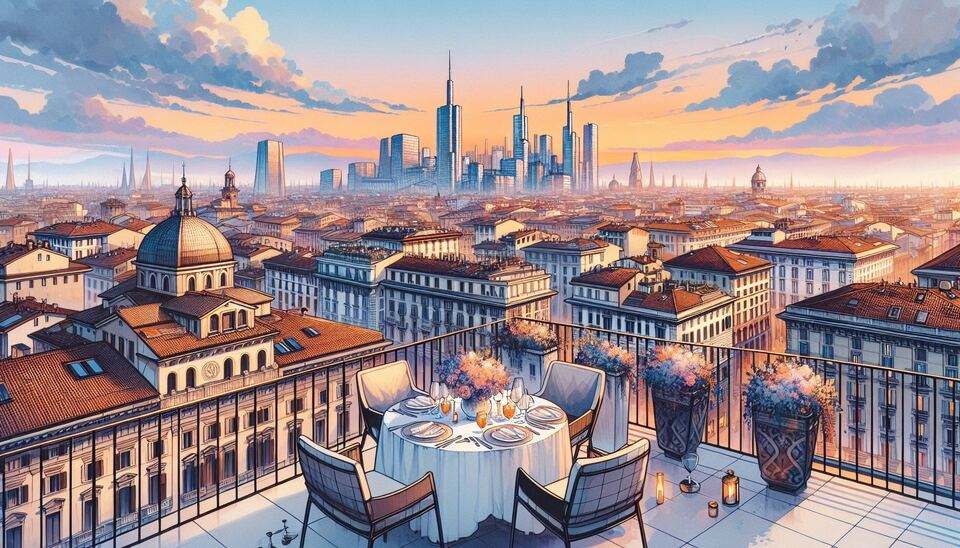 Ristoranti a Milano con vista panoramica mozzafiato>