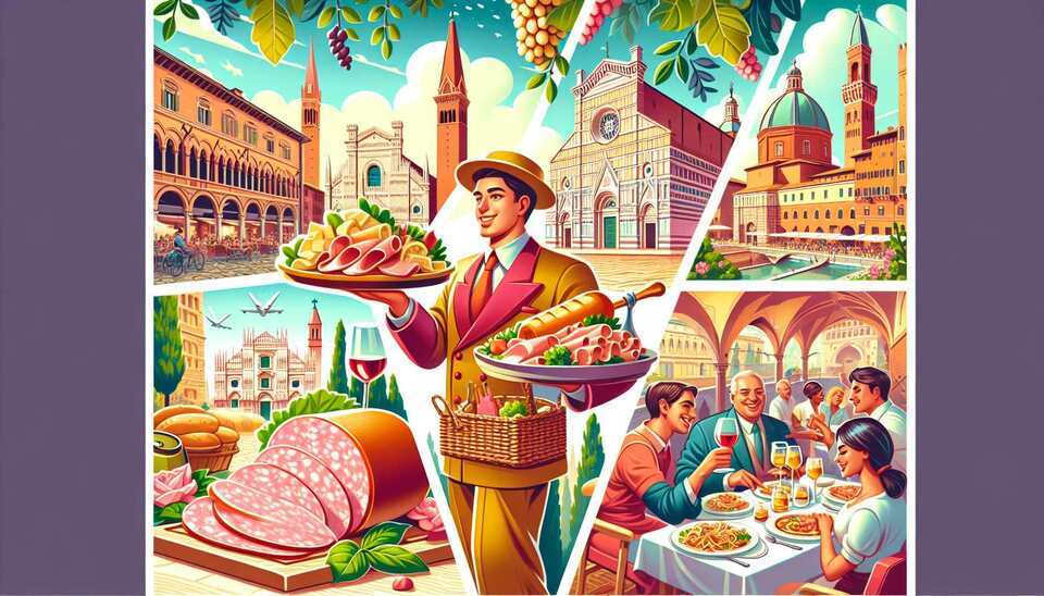 Esplora i migliori ristoranti con mortadella a Bologna!>