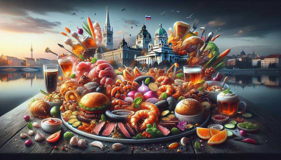 Непревзойденная еда в лучших ресторанах Белграда>