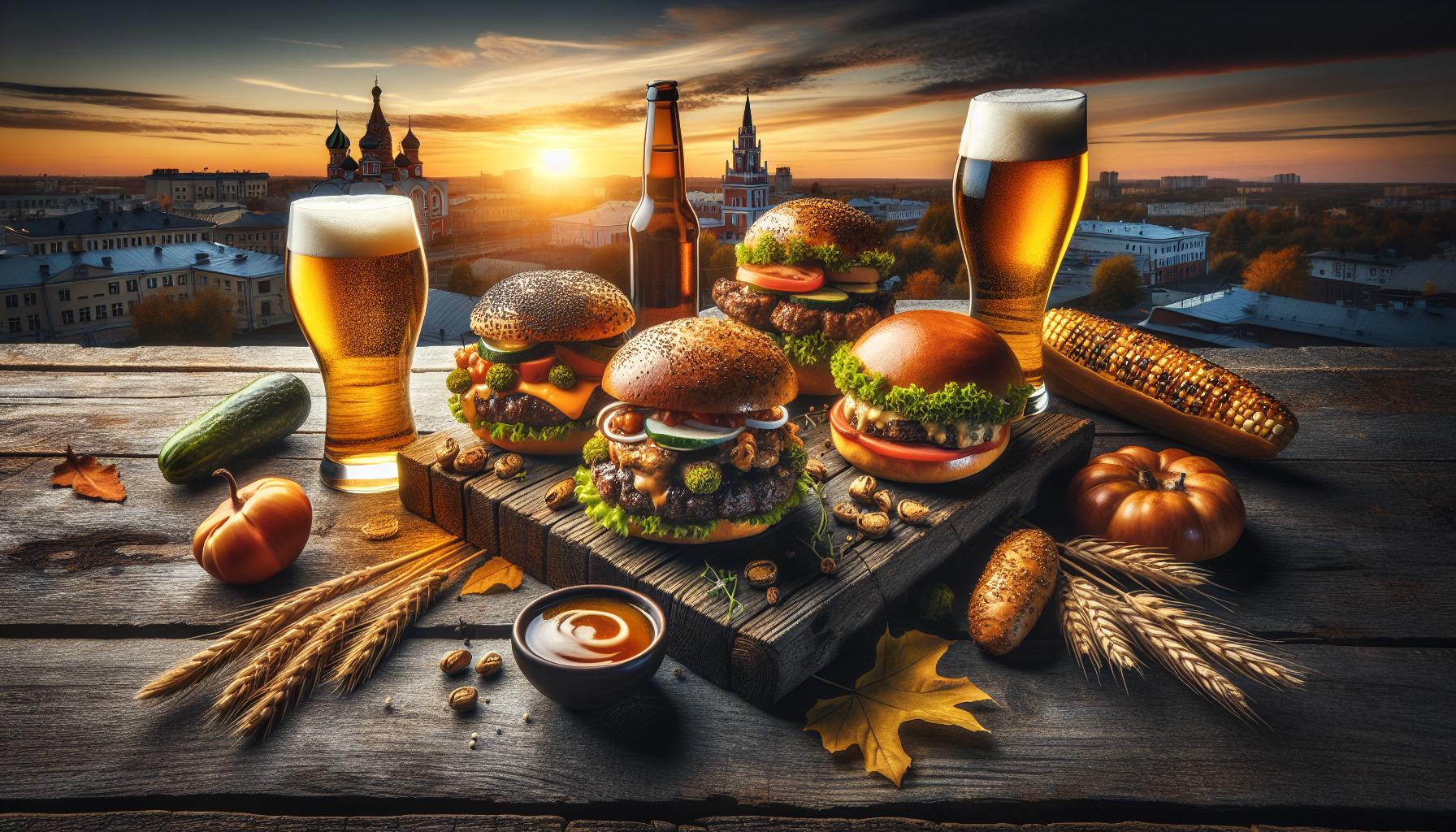Вкусные бургеры в Кирове: лучшие заведения