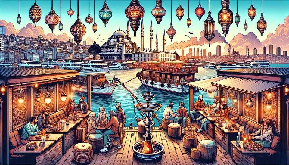 Discover Istanbul's Top Shisha Lounges and Eateries>