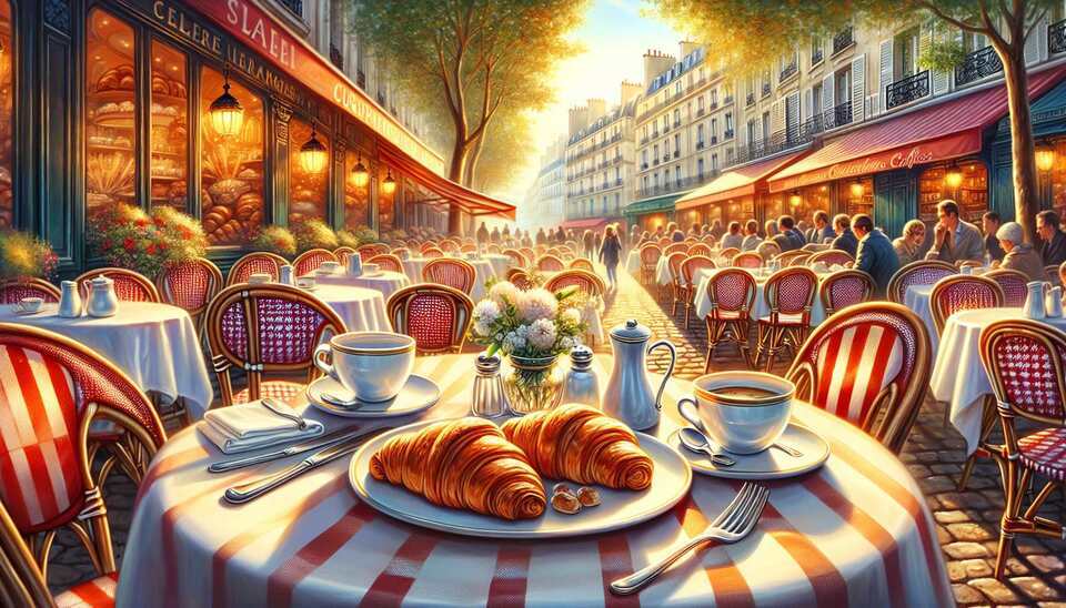 Délices Européens à Paris: Croissants irrésistibles>