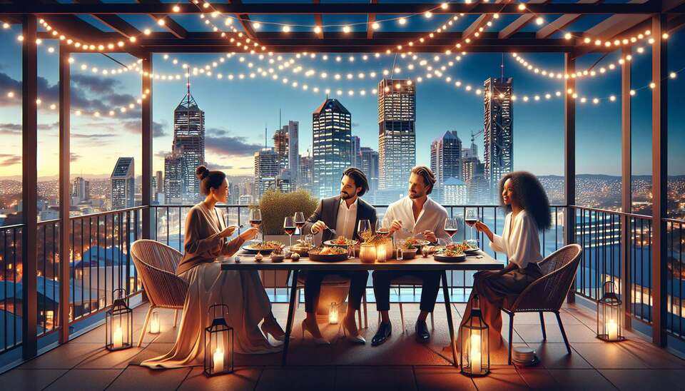 Discover Brisbane's Elite Rooftop Dining with a View>