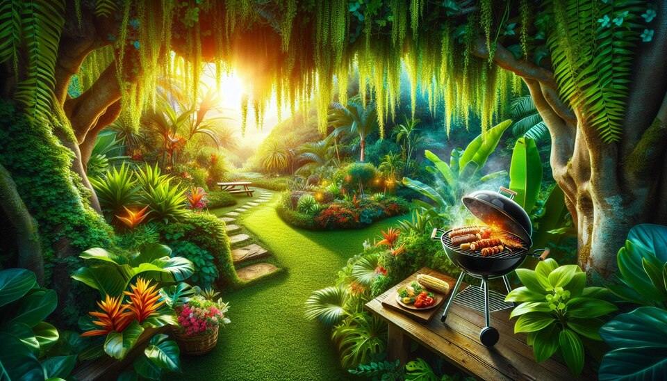 Discover BBQ Delights in Lihue's Island Garden Venues>