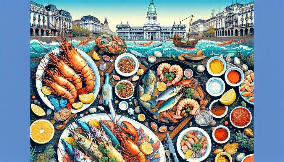 Delicias de mar en Buenos Aires: pescados y mariscos>