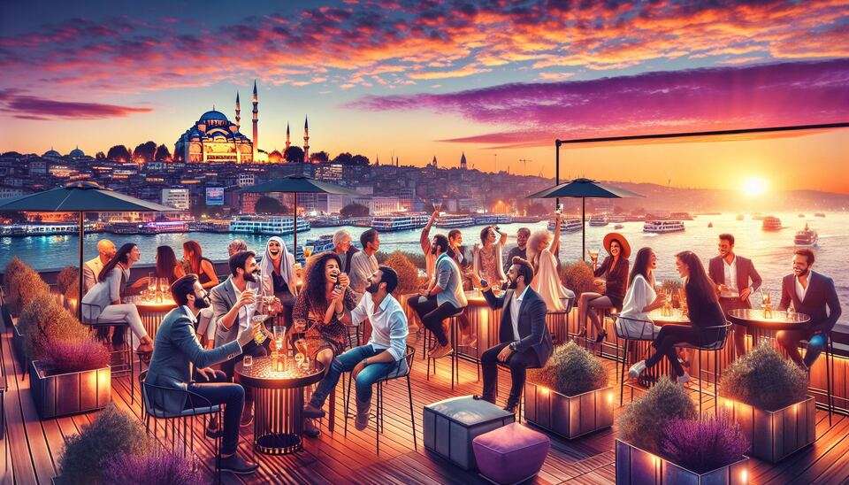 Top Rooftop Bars in Istanbul with Great Views>