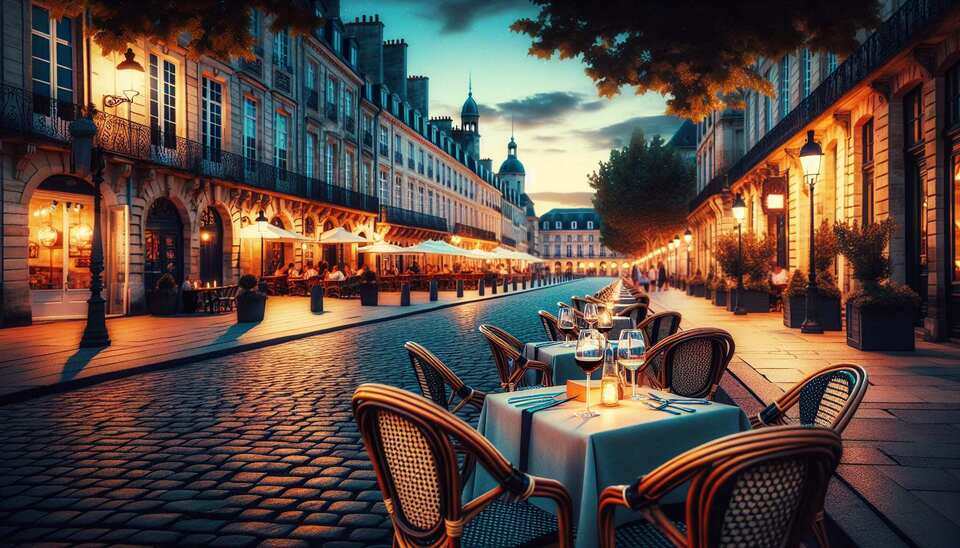 Restaurants calmes et romantiques à Bordeaux>