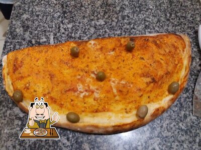 Peça pizza no Pizzaria M & F