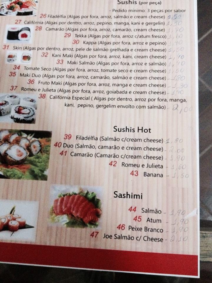 Point do Chopp меню