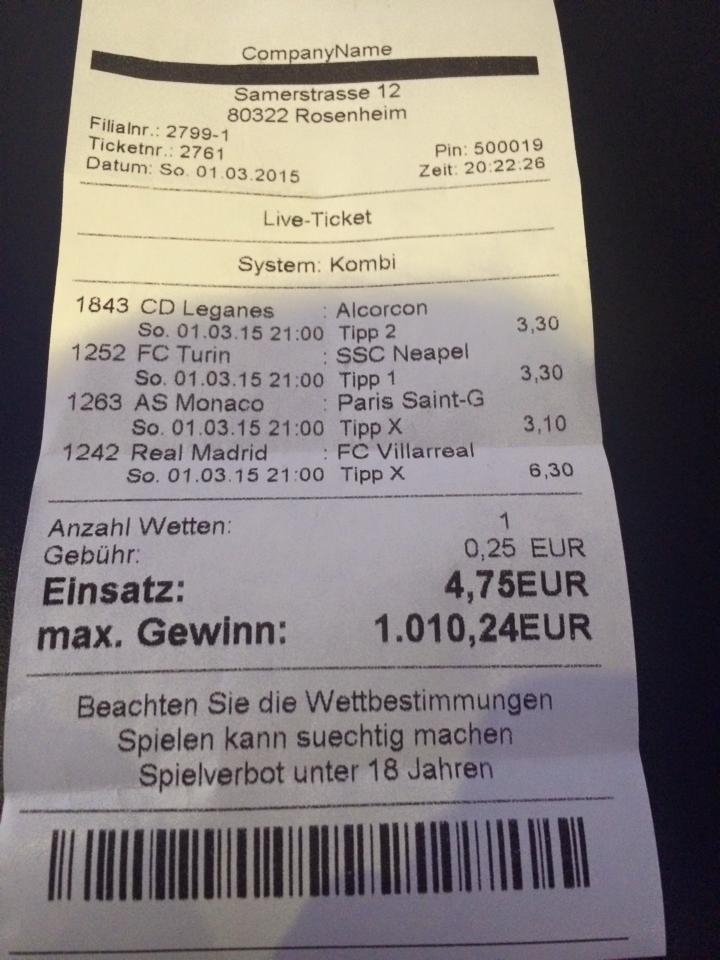 Bet3000 Rosenheim Au bei Rosenheim меню