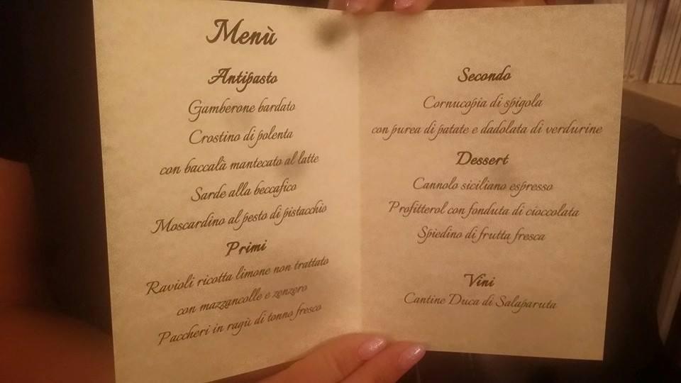 Ristorante Luca'S Di Luca Schianchi меню