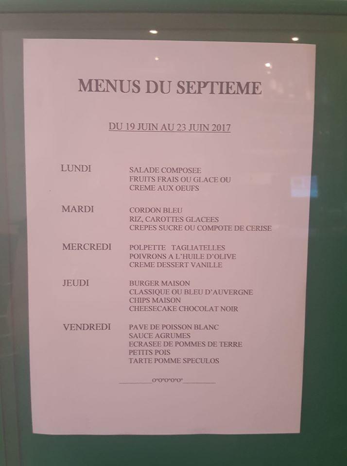 Le 7ème меню