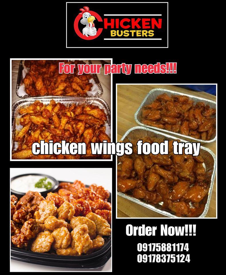 Chicken Busters меню