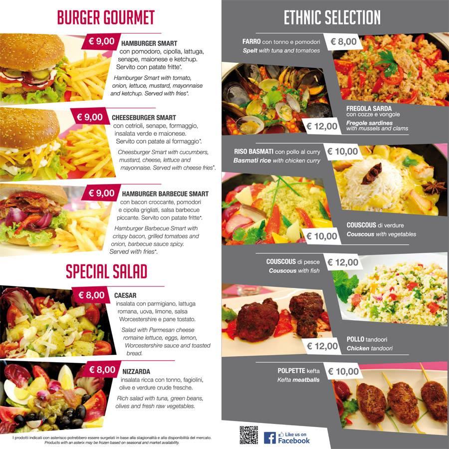 Smart Restaurant меню