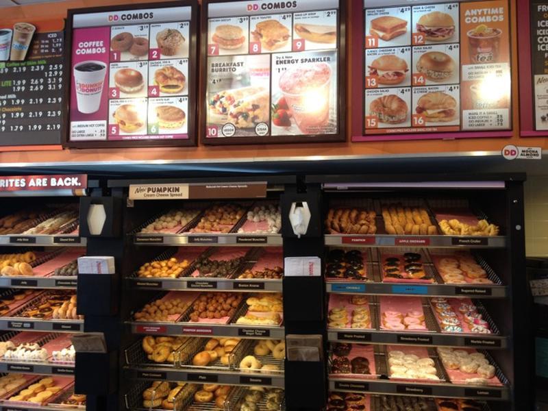 Dunkin' меню
