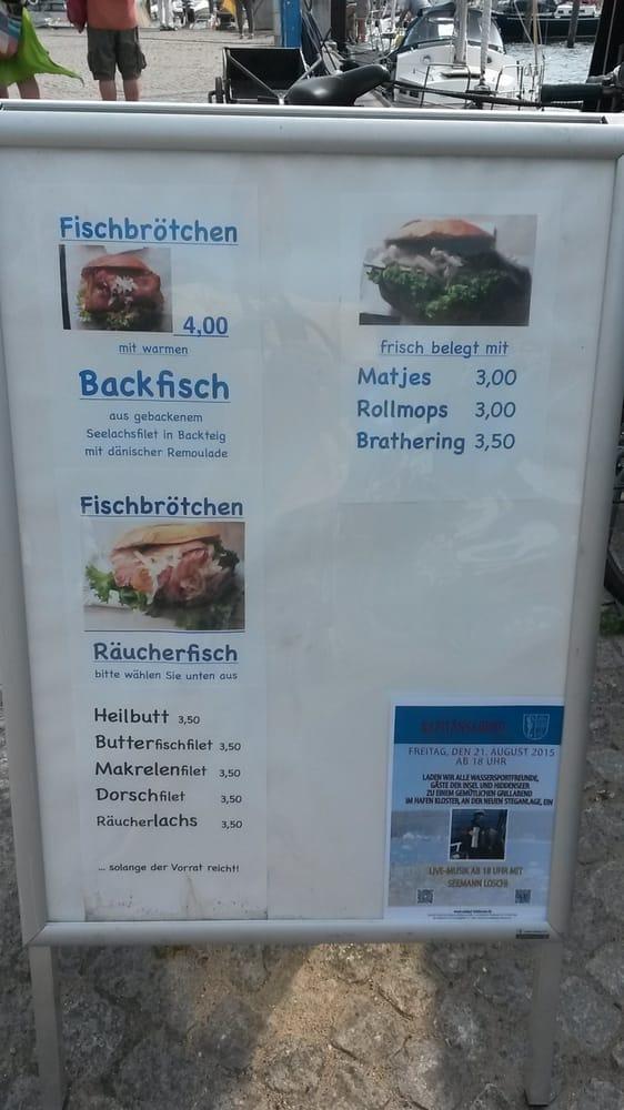 Fischkutter меню