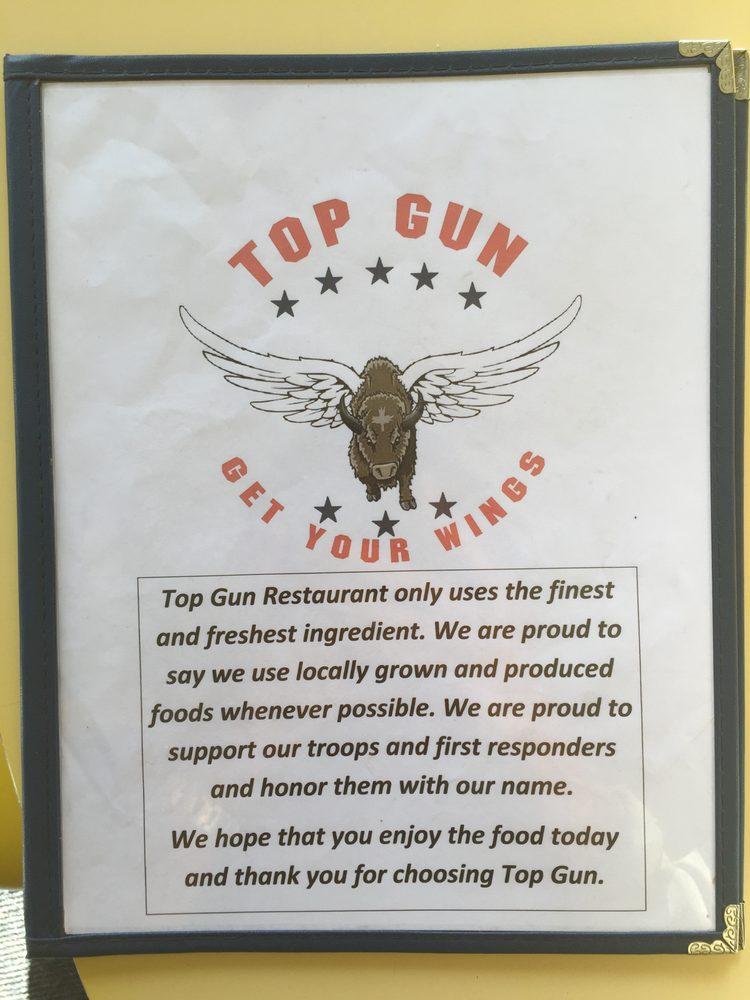 Top Gun Restaurant меню