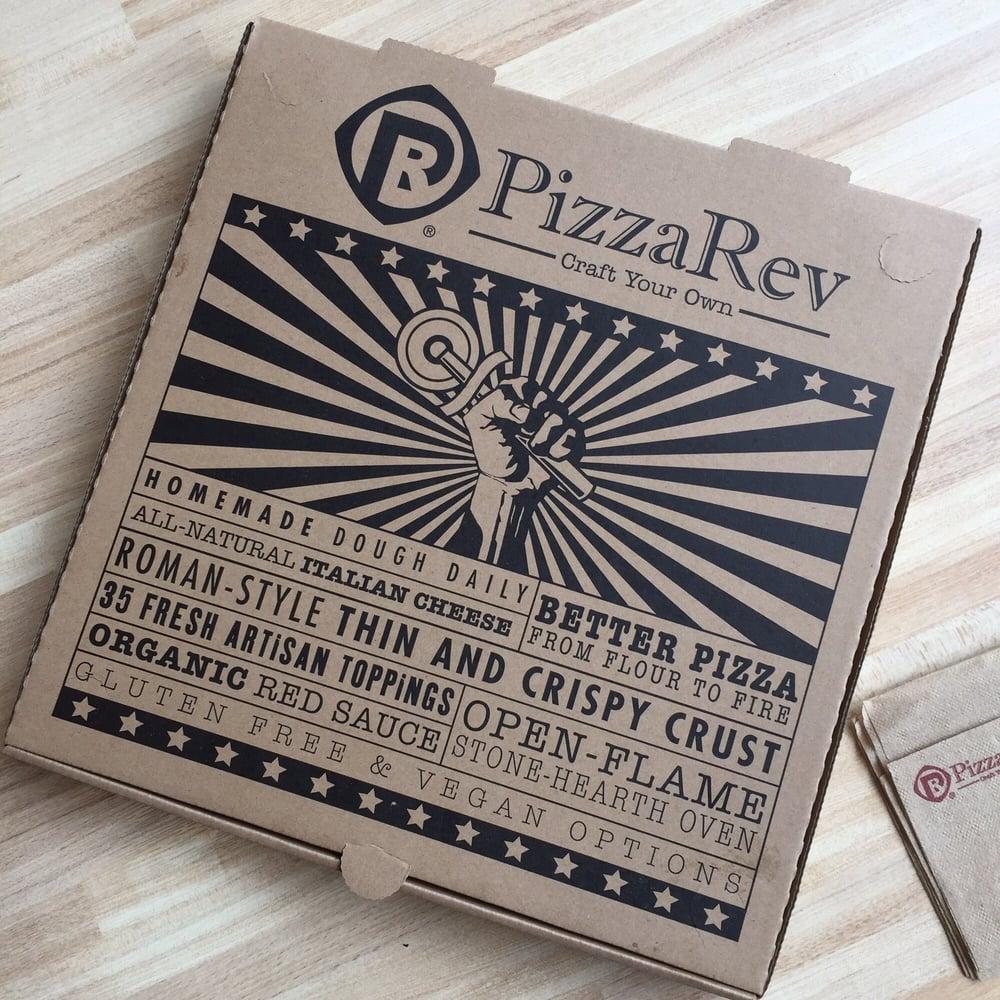 PizzaRev меню