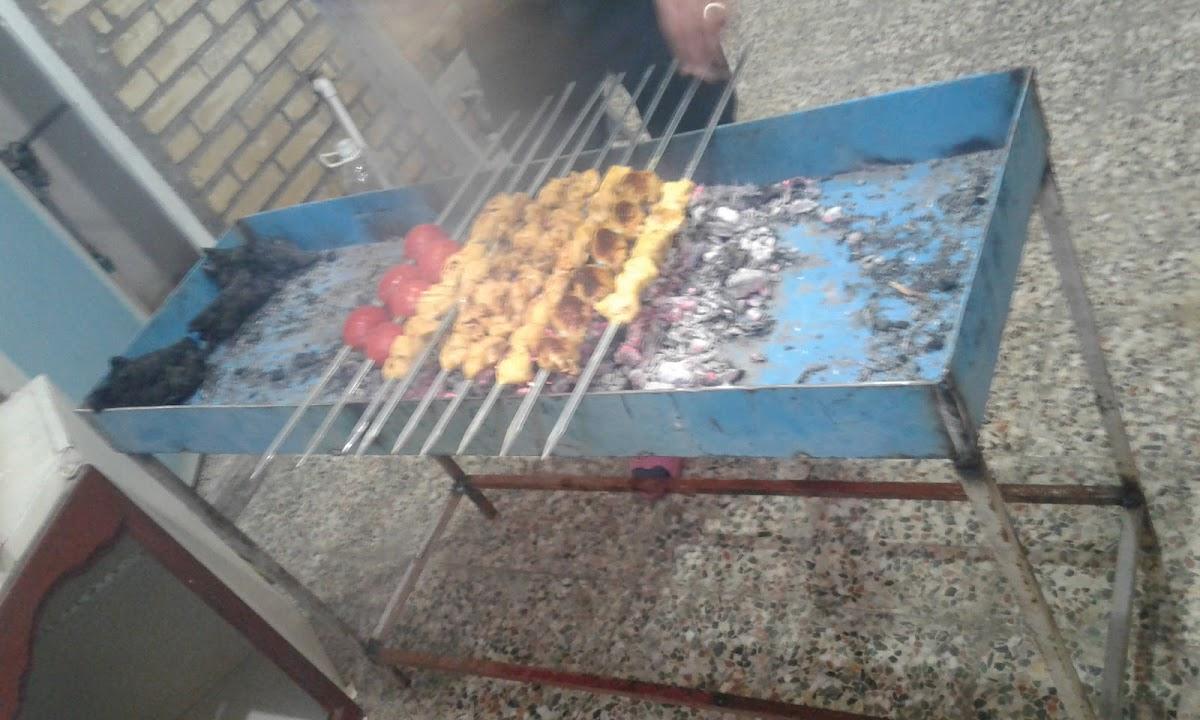 نان داغ کباب داغ(جگرکی منقل آبی)