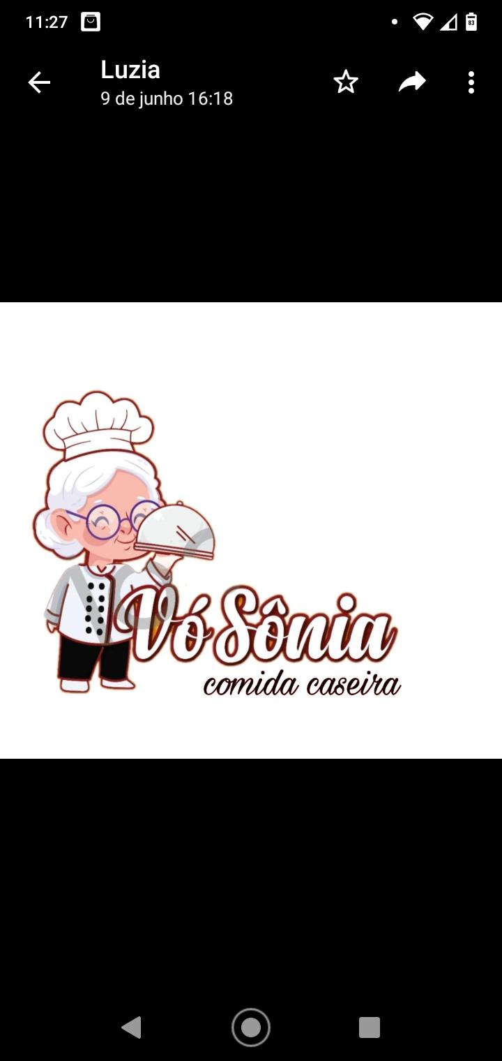 Comida caseira da vó Sônia