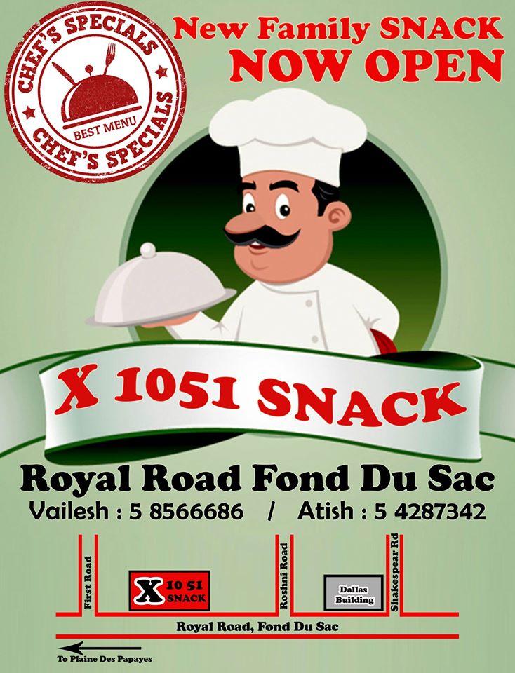 X 1051 SNACK Fond-Du-Sac