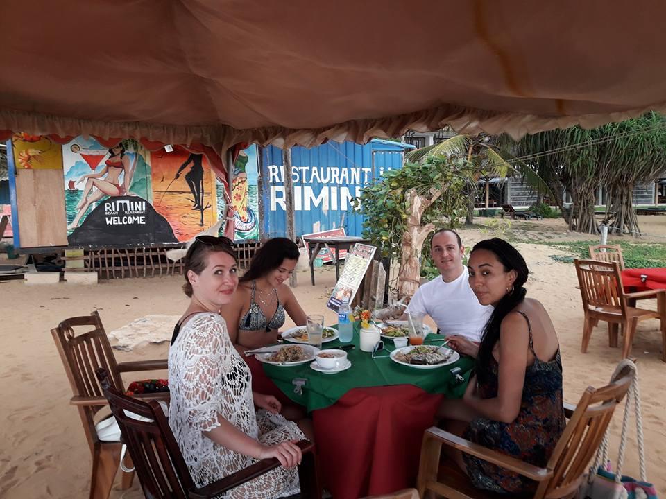 Rimini's beach restaurant