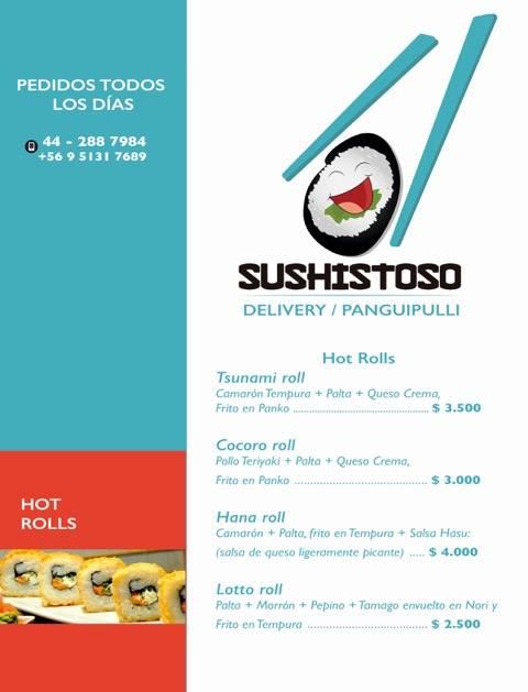 Sushistoso Delivery Panguipulli
