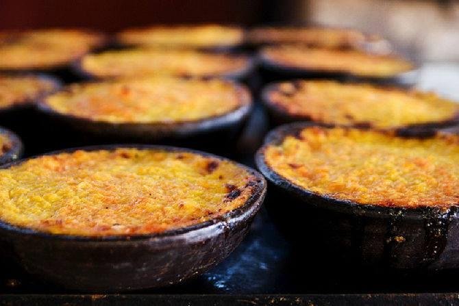 Pastel de choclo y humitas curicó