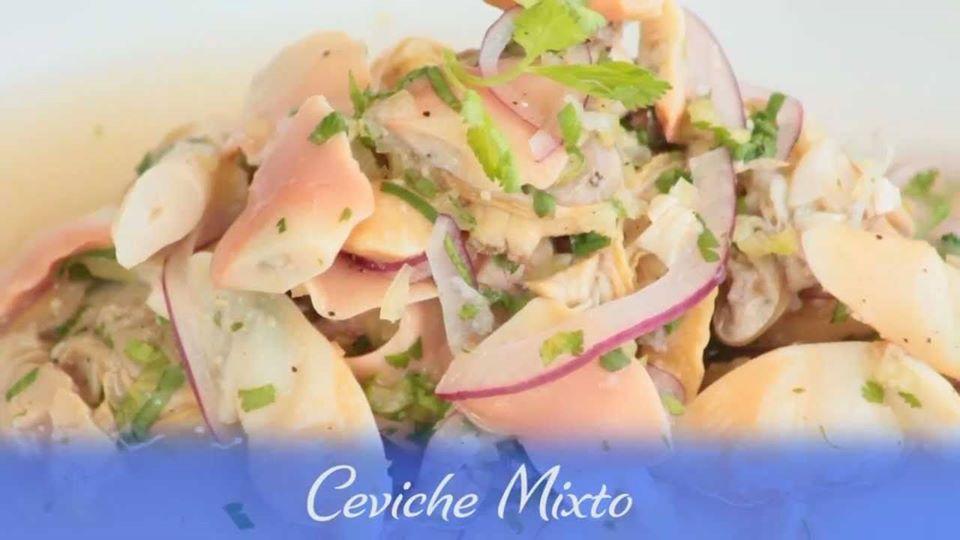 Seviches de mariscos "jarval"