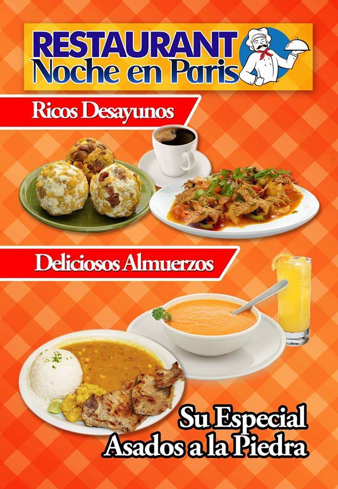 Restaurant "Noche en Paris"