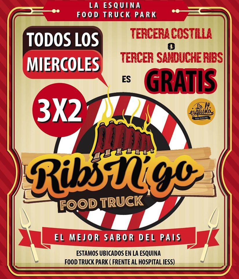 Ribs n' go , Food Truck